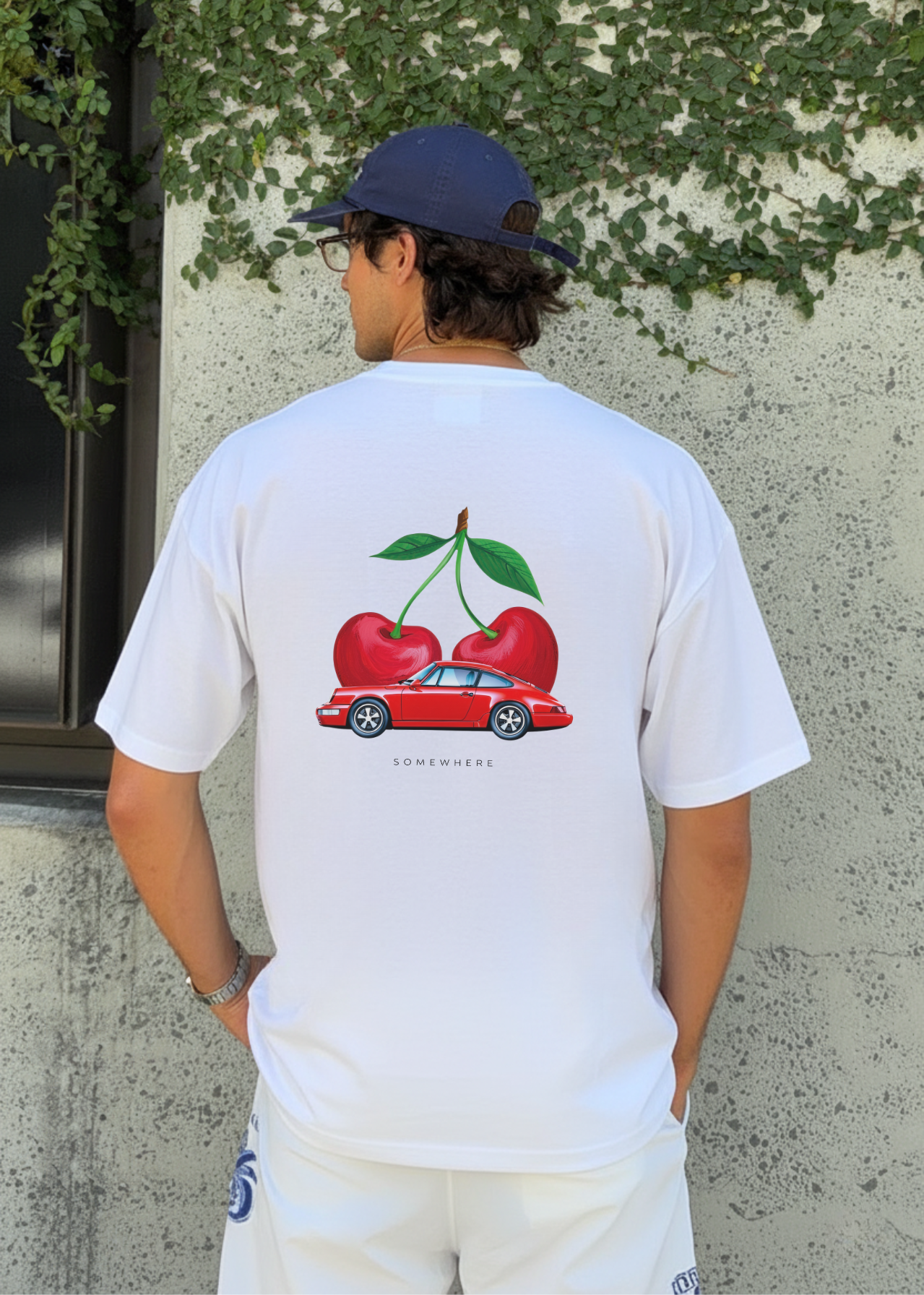 CARS AND CHERRY TEE