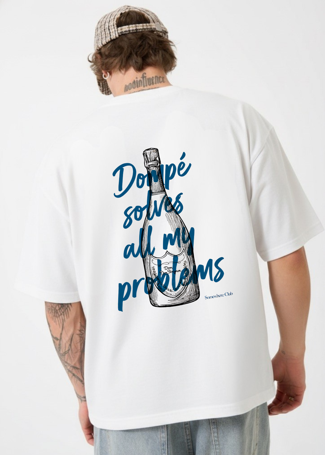 DOMPÉ SOLVES PROBLEMS TEE