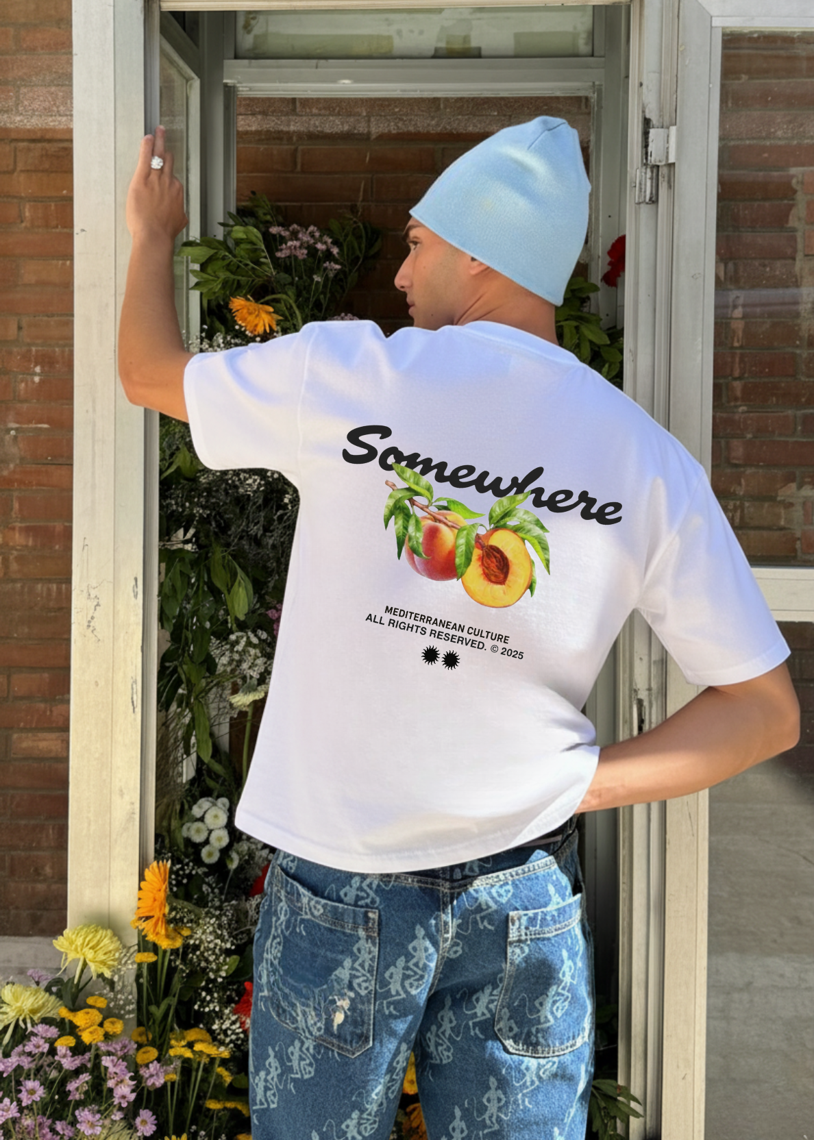 MEDITERRANEAN PEACH TEE