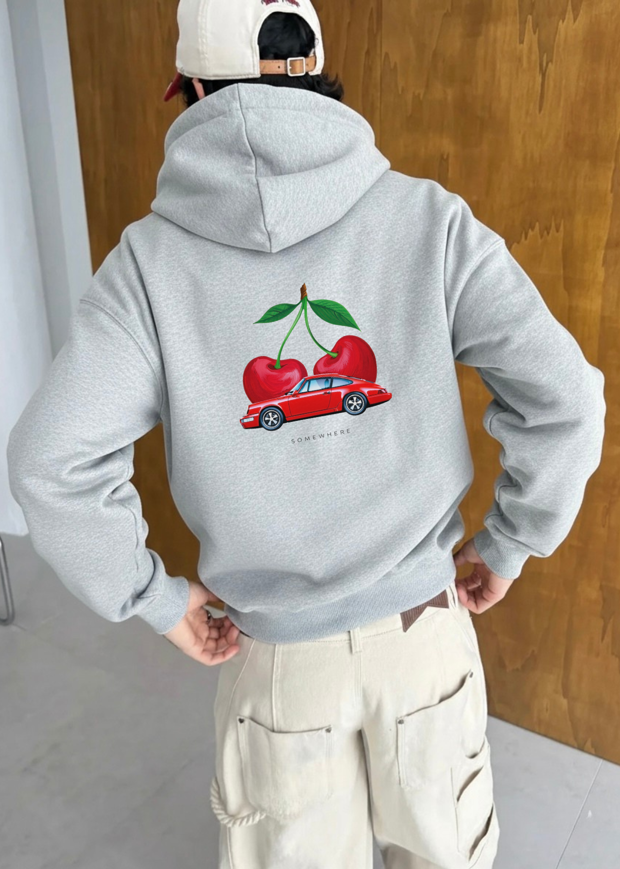 CARS AND CHERRY HOODIE