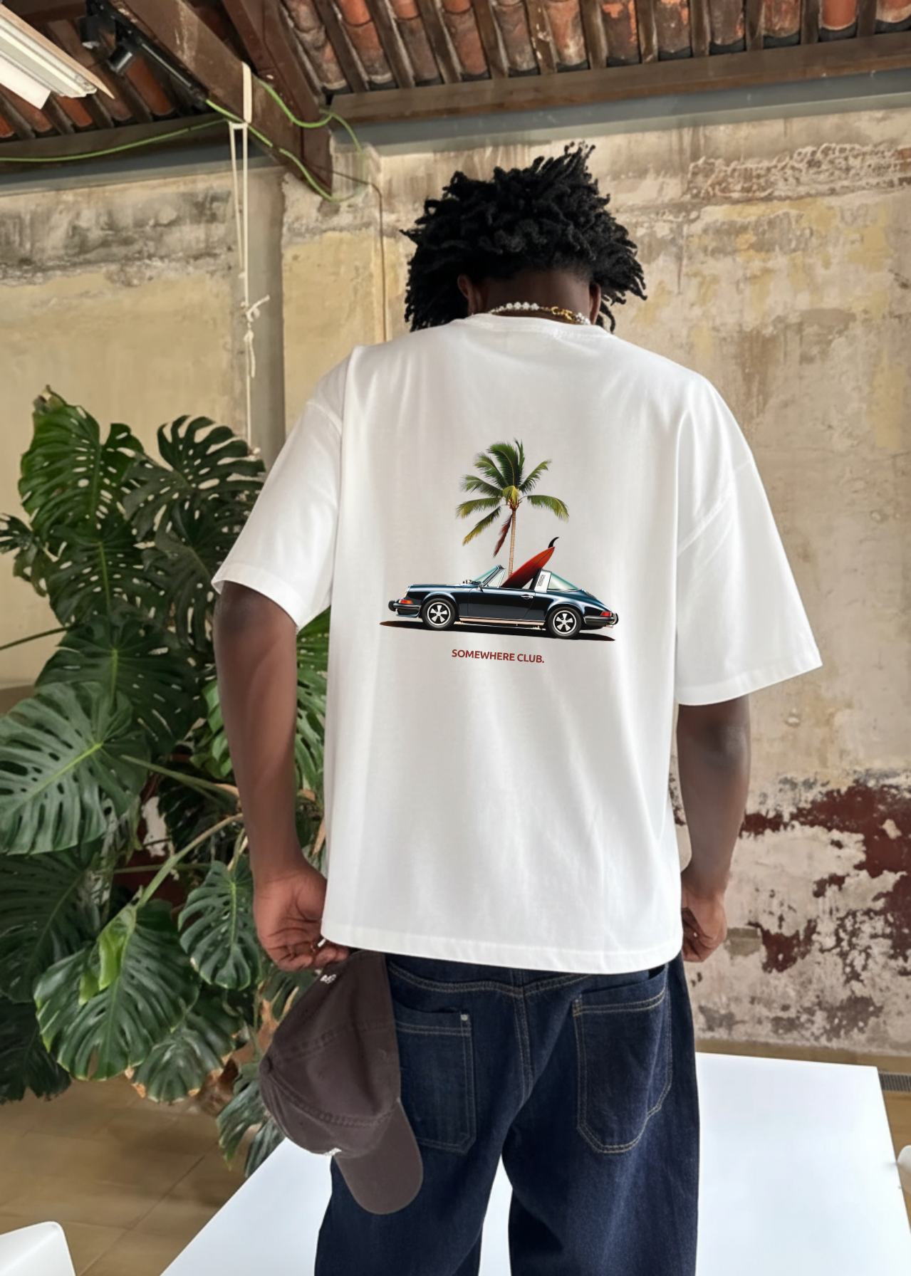 SURF & PORSCHE TEE