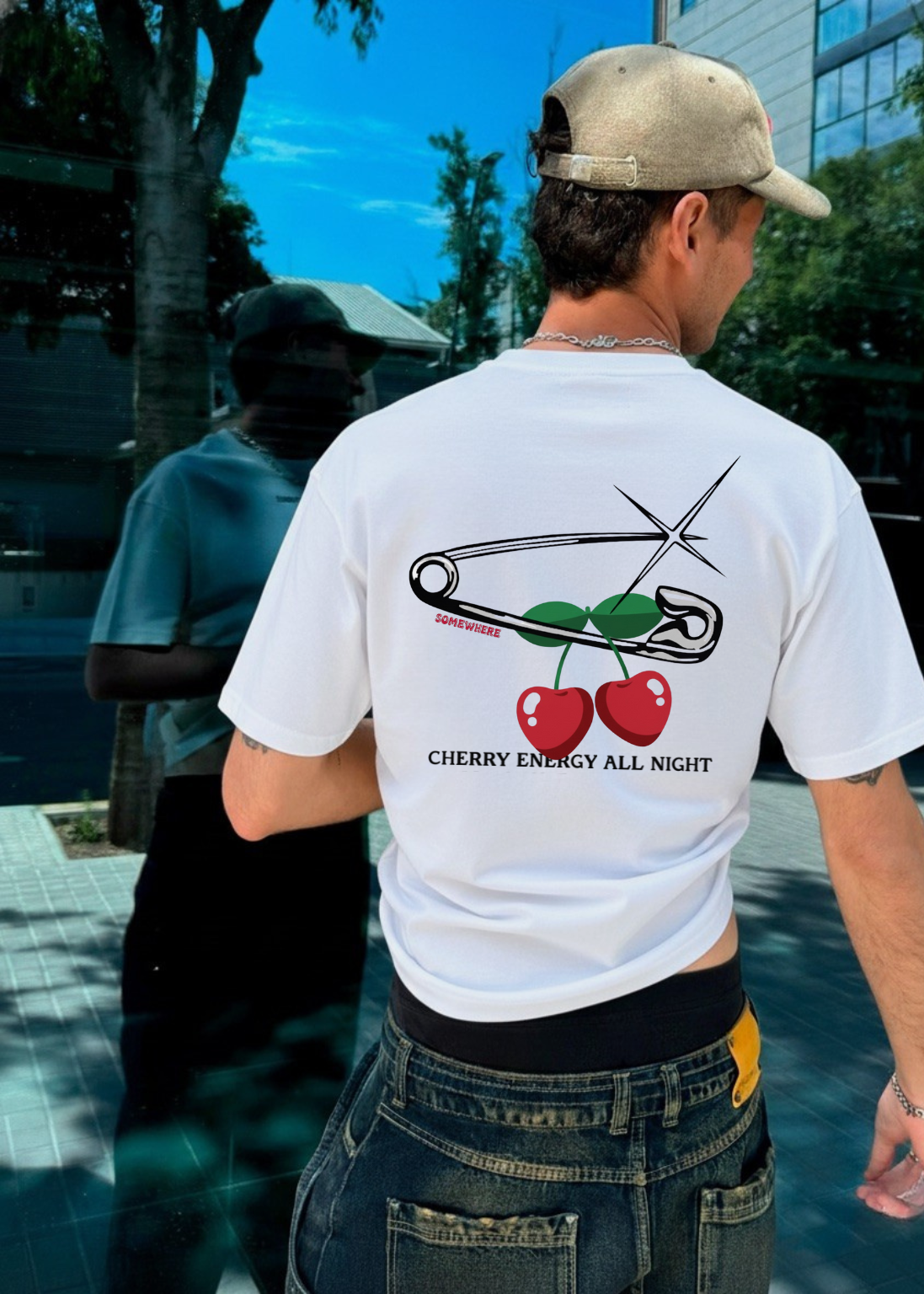 CHERRY NIGHT TEE