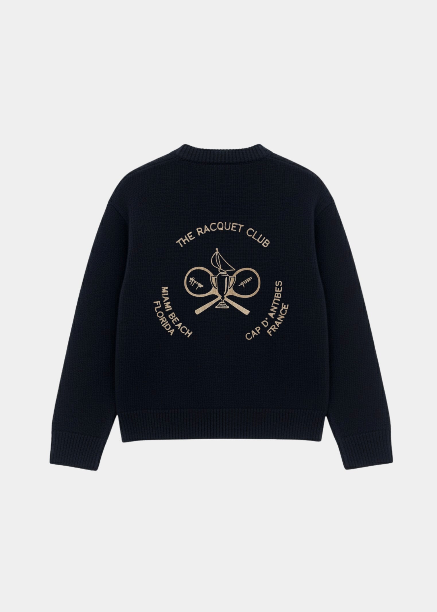 HERITAGE RACQUET SWEATER